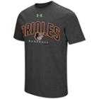 Men's Under Armour Baltimore Orioles Reflective Arch Tee, Size: Medium, Dark Grey