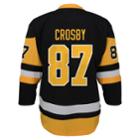 Boys 8-20 Pittsburgh Penguins Sidney Crosby Replica Jersey, Size: S/m, Black