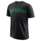Men's Nike Oregon Ducks Wordmark Tee, Size: Xxl, Black
