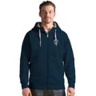 Men's Antigua Vancouver Whitecaps Victory Full-zip Hoodie, Size: Medium, Blue (navy)