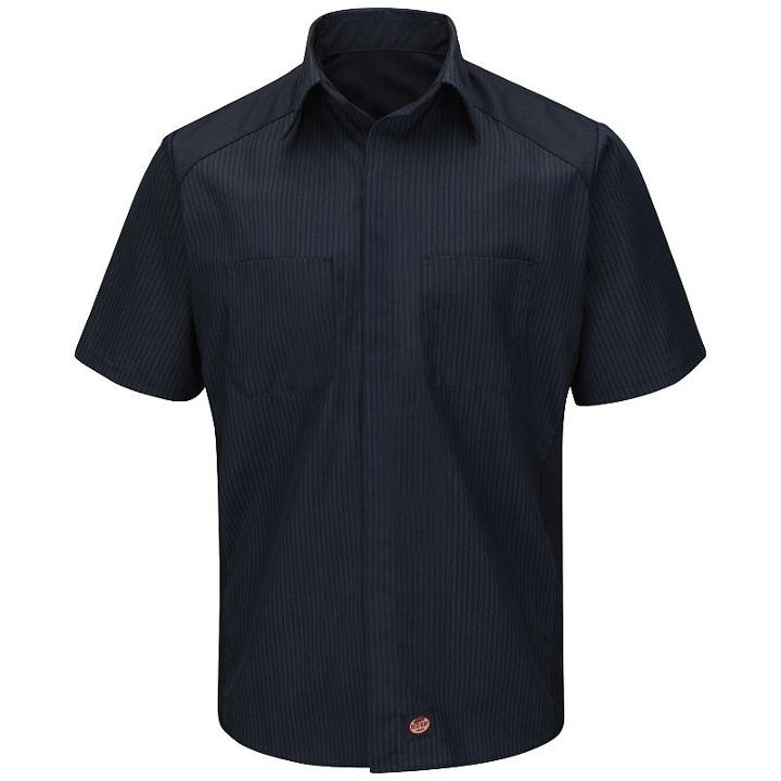 Men's Red Kap Classic-fit Striped Button-down Shirt, Size: Small, Multicolor