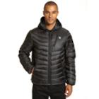 Men's Champion Insulated Hooded Puffer Jacket, Size: Xxl, Black