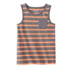 Boys 4-10 Jumping Beans&reg; Slubbed Striped Tank, Size: 4, Lt Orange