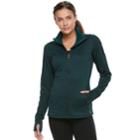 Women's Tek Gear&reg; Performance Full-zip Fleece Jacket, Size: Large, Dark Blue