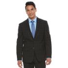 Men's Van Heusen Flex Slim-fit Suit Jacket, Size: 48 Long, Black