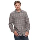 Big & Tall Sonoma Goods For Life&trade; Slim-fit Supersoft Flannel Button-down Shirt, Men's, Size: Xxl Tall, Dark Red