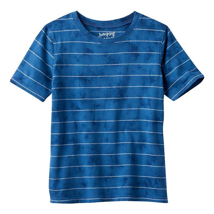 Boys 4-10 Jumping Beans&reg; Navy Stripe Tee, Boy's, Size: 10, Blue