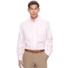 Men's Croft & Barrow&reg; Classic-fit Easy-care Button-down Shirt, Size: Medium, Brt Pink