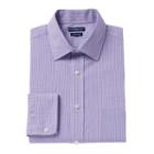 Men's Croft & Barrow&reg; Regular-fit Checked Easy-care Spread-collar Dress Shirt, Size: 18.5 36/37, Green