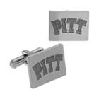Fiora Stainless Steel Pitt Panthers Team Logo Cuff Links, Men's, Multicolor