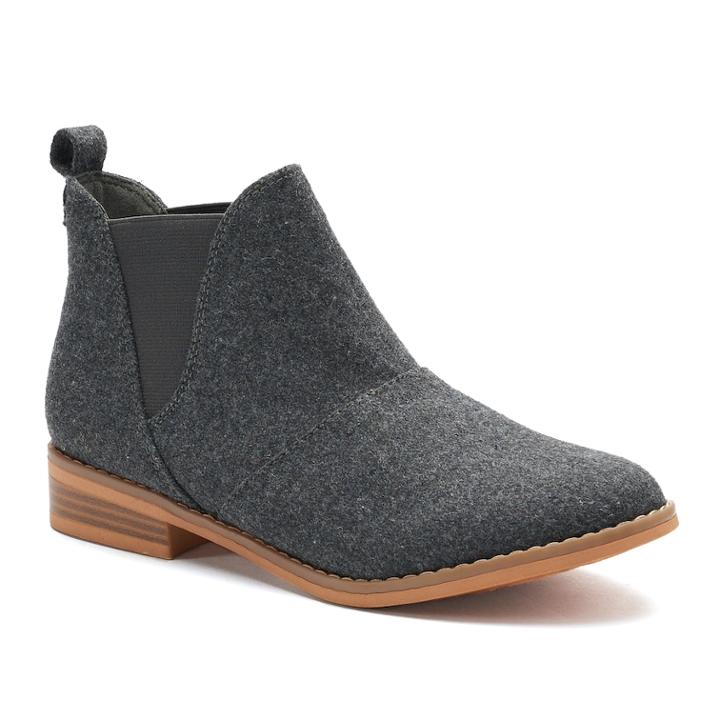 Unleashed By Rocket Dog Mena Women's Ankle Boots, Size: Medium (7.5), Dark Grey
