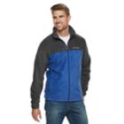 Men's Columbia Flattop Ridge Fleece Jacket, Size: Large, Blue