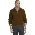 Big & Tall Van Heusen Classic-fit Mockneck Fleece Sweater, Men's, Size: 3xl Tall, Brt Orange