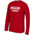Men's Adidas Indiana Hoosiers Sideline Gridiron Tee, Size: Large, Red