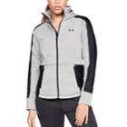 Women's Under Armour Swacket 4.0 Full Zip Jacket, Size: Small, Dark Grey