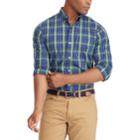 Big & Tall Chaps Classic-fit Stretch Button-down Shirt, Men's, Size: 2xb, Blue (navy)
