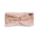 Women's Muk Luks Lurex Faux Fur-lined Headband, Size: Fits Most, Pink Other
