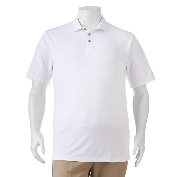 Big & Tall Grand Slam 360 Performance Polo, Men's, Size: Xxl Tall, White