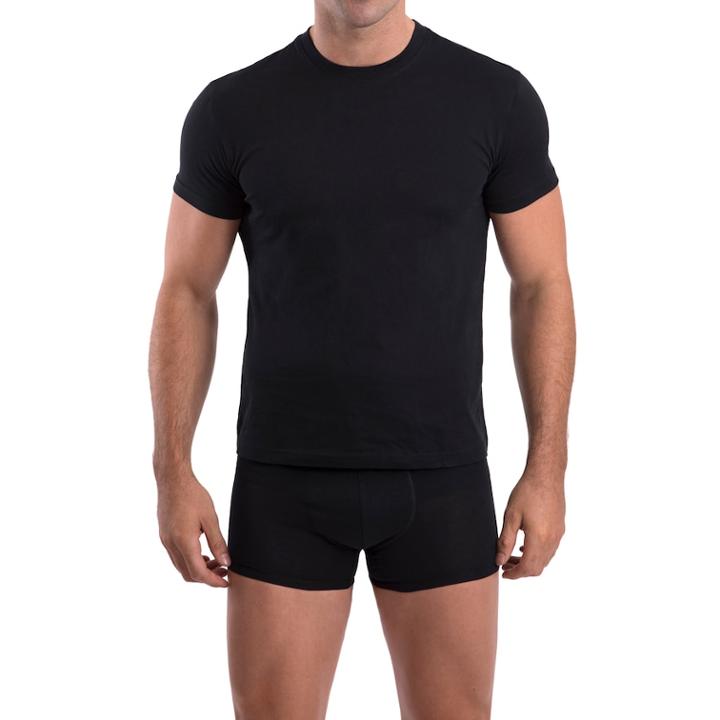 Men's Nick Graham 3-pack Modern-fit Cotton Crewneck Tees, Size: Xl, Gray Black White