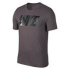 Men's Nike Shadow Dry Logo Graphic Tee, Size: Medium, Med Grey