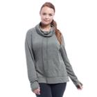 Plus Size Balance Collection Carmel Cozy Cowlneck Sweatshirt, Women's, Size: 1xl, Dark Green