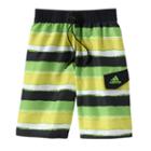 Boys 8-20 Adidas Go On Stripe Board Shorts, Boy's, Size: M(10-12), Brt Green
