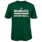 Boys 4-7 Adidas Milwaukee Bucks Practice Climalite Tee, Boy's, Size: M(5/6), Green Oth