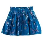 Girls 4-12 Sonoma Goods For Life&trade; Ruffle Skort, Size: 8, Blue