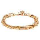 Dana Buchman Multi Strand Gold Tone Chain Bracelet, Women's