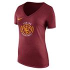 Women's Nike Usc Trojans Basketball Tee, Size: Xl, Red/coppr (rust/coppr)
