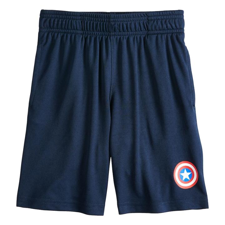 Boys 4-10 Jumping Beans&reg; Marvel Captain America Shorts, Size: 4, Med Blue