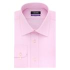 Men's Chaps Regular-fit No-iron Stretch-collar Dress Shirt, Size: 15-32/33, Pink
