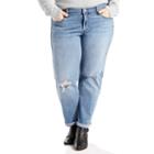 Plus Size Levi's Boyfriend Jeans, Women's, Size: 20 W, Med Blue