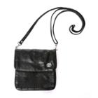Georgia Bulldogs Leather Clutch Purse, Women's, Black
