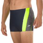 Men's Speedo Ignite Splice Colorblock Square Leg Swim Shorts, Size: Xl, Blue (navy)