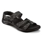 Skechers H2 Goga Bountiful Women's Sandals, Size: 7, Dark Grey