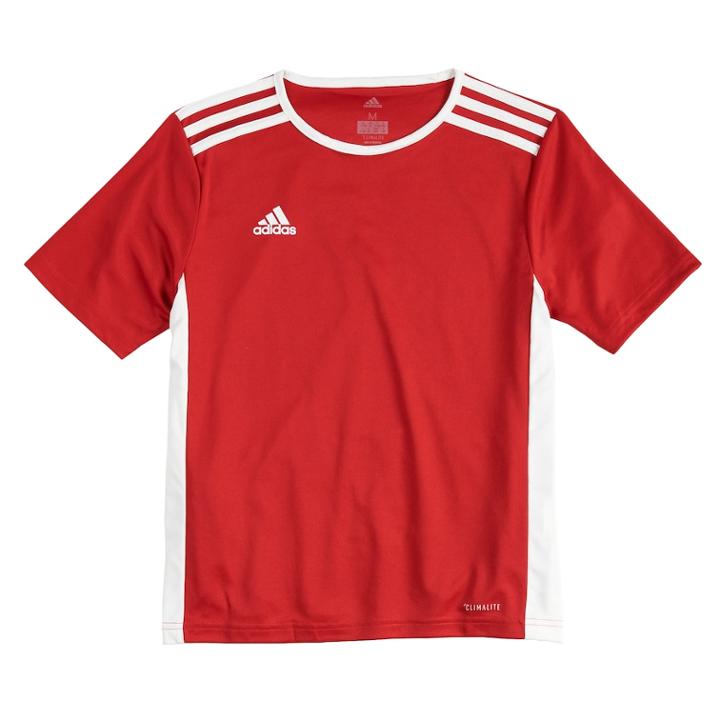 Boys 8-20 Adidas Entrada Tee, Size: Xl, Red