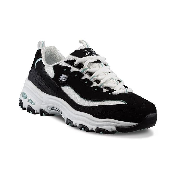 Skechers D'lites Looking Glass Women's Shoes, Size: 10, Grey (charcoal)