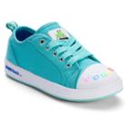 Bobbi-toads Kelly Girls' Light-up Sneakers, Girl's, Size: 9 T, Turquoise/blue (turq/aqua)