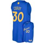 Men's Adidas Golden State Warriors Stephen Curry Swingman Nba Replica Jersey, Size: Xxl, Blue