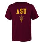 Boys' 4-18 Arizona State Sun Devils Goal Line Tee, Size: 4-5, Dark Red