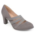 Journee Collection Loren Women's High Heels, Size: Medium (8.5), Grey