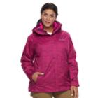 Plus Size Columbia Outer West Thermal Coil&reg; 3-in-1 Systems Jacket, Women's, Size: 2xl, Brt Purple