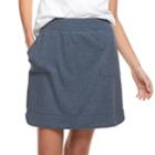 Women's Sonoma Goods For Life&trade; French Terry Pull-on Skirt, Size: Large, Grey