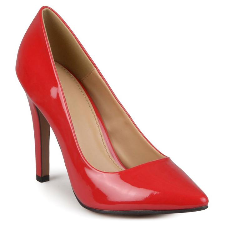 Journee Collection Tokyo Women's High Heels, Girl's, Size: 9, Red