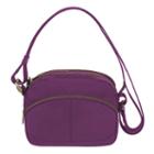 Travelon Signature Rfid-blocking Anti-theft Shoulder Bag, Adult Unisex, Purple