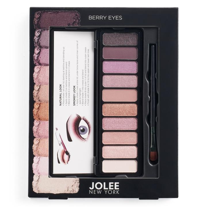 Jolee New York Berry Eyes 10-pc. Eyeshadow Palette, Multicolor