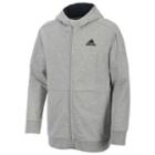 Boys 8-20 Adidas Fleece Hoodie, Boy's, Size: Small, Grey