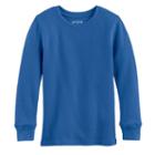 Boys 4-10 Jumping Beans&reg; Solid Thermal Tee, Size: 10, Med Blue