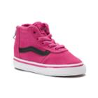 Vans My Maddie Zip Toddler Girls' High Top Sneakers, Size: 7 T, Brt Pink